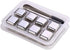 Stainless Steel Ice Cubes, Frozen Metal for Bar, Cold Beer & Whiskey, 8 Pieces