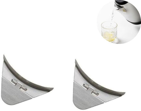 2 Pack Electric Kettle Spout Cover: Dust-Proof Cap, 5.8x2.9cm Triangle Flat Mouth Tip Protector for Tea Kettle