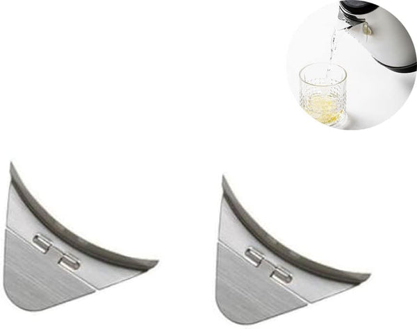 2 Pack Electric Kettle Spout Cover: Dust-Proof Cap, 5.8x2.9cm Triangle Flat Mouth Tip Protector for Tea Kettle