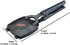 Non-Stick Iron Coating 2 Side Gas Sandwich Toaster Snack/Sandwich Griller/Maker (Black)