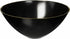 Bluesky Trading Black Plastic Organic Salad Bowl (Pack of 1), 112 Oz. with Sleek Gold Rim Design