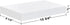 16 inch WELLAND White Mission Floating Shelves for Wall, Bathroom Wall Mount Shelves, Wood Modern Display Shelves, Book