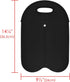 Linkidea Wine Cooler Bag, Wine Travel Carrier & Picnic Tote