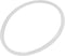 Replacement Clear Silicone Gasket Sealing for Home Pressure Cooker, 6 Sizes (Diameter 24cm/9.44in)