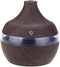 Portable Mini Humidifier for Bedroom, 300ML Ultra Quiet Cool Mist Air Diffuser with 7 Colors Night Light, USB Charging