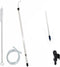 Fermtech Regular Deluxe Siphoning Kit, Regular Auto-Siphon, 24" Pro Wine Bottle Filler, Clamp, Tubing, and 30" Brush