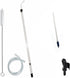 Fermtech Regular Deluxe Siphoning Kit, Regular Auto-Siphon, 24" Pro Wine Bottle Filler, Clamp, Tubing, and 30" Brush