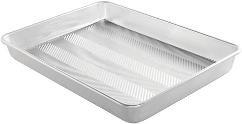 Nordic Ware Prism High-Sided Sheet Cake Pan, Natural - 1 Pack