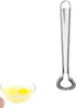 1Pc Mini Spring Coil Silver Egg Beater, Stainless Steel Handheld Whisk, Kitchen Egg Tools, Cooking Utensils