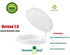 Smarter-Seal Version 2.0, 9-Pack Clear Soda or Beverage Can Lid, Includes 12 oz and 24 oz Lids