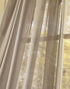 Curtainworks 1Q804003OY Soho Voile Sheer Curtain Panel, 59 by 132", Oyster by Curtainworks