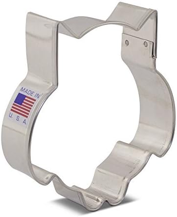 Cute Owl Cookie Cutter - 3.5" Made in USA by Ann Clark