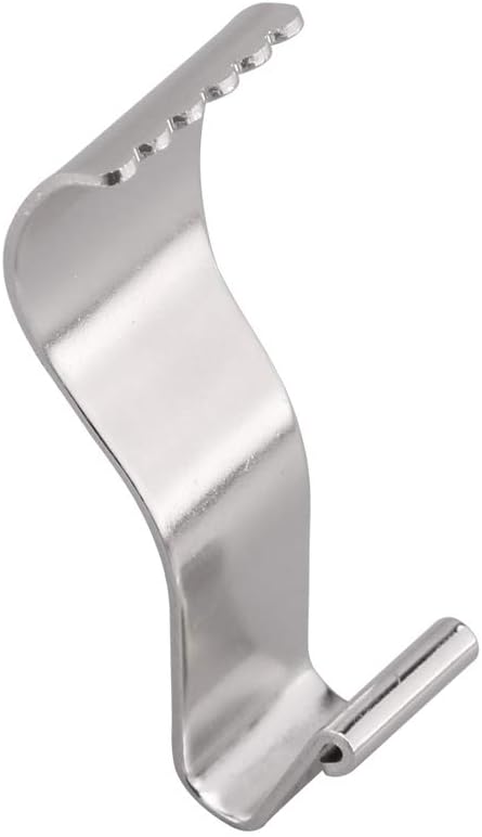 10 Piece Vinyl Siding Hooks, No Hole Heavy Duty Hanger, Jagged Design for Increased Grip