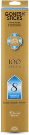 Gonesh Classic Collection Non-Toxic 10” Slow Burn Aromatic Sticks, Light Fruit & Floral, No. 8-100 Pack