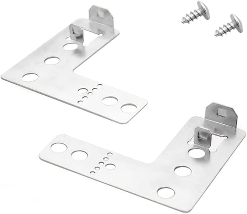 2 Pack Dishwasher Mounting Bracket - 170664, Compatible with Bosch & Kenmore Elite, Replaces 00170664