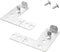 2 Pack Dishwasher Mounting Bracket - 170664, Compatible with Bosch & Kenmore Elite, Replaces 00170664