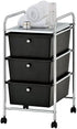 Urban Lifestyle 3 Tier Storage Cart, Black Color