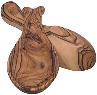Handmade Olive Wood Kitchen Spoon Rest from Bethlehem, Holy Land