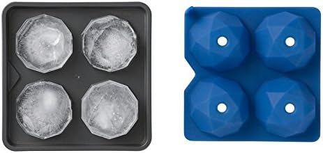 Rabbit Geometric Ice Rocks Mold, Blue/Slate