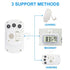 Waterproof Refrigerator Thermometer, Digital Freezer Room Thermometer with Max/Min Record Function, Large LCD Screen (1