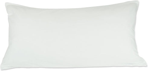 BC BARE COTTON Luxury Hotel Quality Collection, Ultra Soft Dust Proof Plain Pillow Protector, King Size, 2 Pack Set