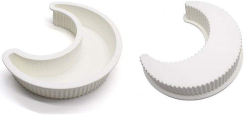 Moon Mould Silicone Baking Accessory, Cake Mousse Dessert Pastry Pan, Bread Pizza Baking Mould Kitchen Tools