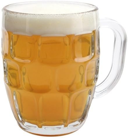 Libbey Dimple Stein Beer Mug, 19.25 oz, 0.5 litres