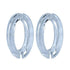 Blind Cord Winder - No Wall Damage Safety Blind Cord Wrap Cleat Alternative (Clear, 2-Pack)