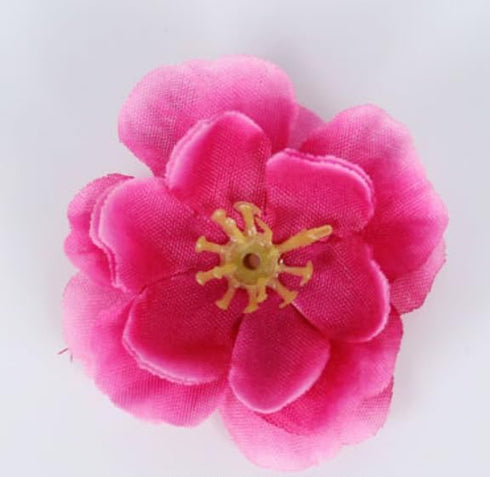 Rikyo 100 Artificial Silk Cherry Blossom Flower Heads Spring Fake Plum Blossom Peach Blossom,Vase Fillers,Corsages