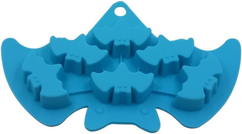 Silicone Bakeware Set, Heat Resistant Halloween Baking Molds for Chocolate, Candy, Ice Tray, 2 Pack