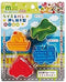 Torune Mama's Assist Bento Lunch Sandwich Bread Mold Cutters and Stamps, Vehicle Design