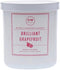 DW Home Brilliant Grapefruit Scented Soy Wax Blend Candle
