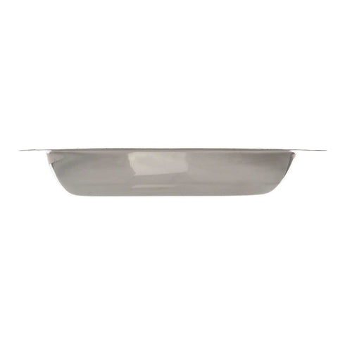 Winco Stainless Steel Oval Au Gratin Dish, 15-Ounce