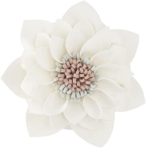 KINGROSE 3D Flower Throw Pillow Decorative Accent Pillow Round Cushion for Sofa Couch