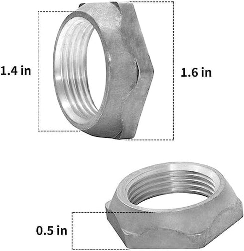 WH2X1193 Washing Machine Hub Nut, Replacement for Hotpoint GE Washers, Compatible with Multiple Part Numbers