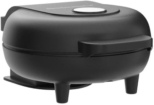 Elite Gourmet EWM013B Electric Nonstick Mini Waffle Maker, 5-Inch Cooking Surface, Black