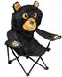 Wilcor Kids Camp Chair - Black Bear with Cup Holder