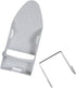 Iron Board Laundry Room Organization and Storage with Hooks, White