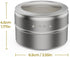 Set 8 2 Wall-Plates,100 Stickers,2 3 oz Vetacsion of Magnetic Spice Tins with Metal Preprinted Seasoning Label Styles