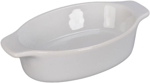 BIA Cordon Bleu Oval Au Gratin - 10.25" x 5.75" x 1.5", 20 Oz