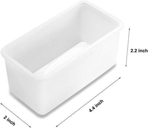 RC Non Stick Musubi Maker Press, BPA Free Sushi Making Kit, Non-Toxic Onigiri Mold for Hawaiian Spams Musubi (White)