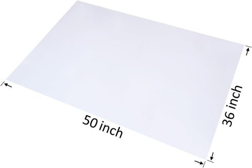 Wowfit 5 CT Extra Large Clear Plastic Bags, 36x50 inches, Durable & Multipurpose for Storage & Organization