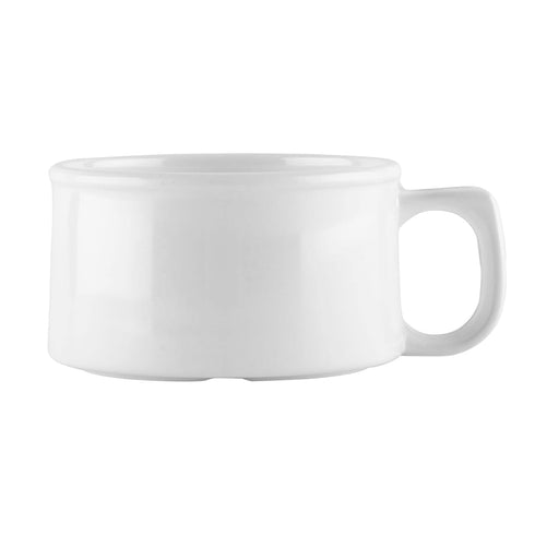 G.E.T. BF-080-W-EC Melamine Shatter-Resistant Mug/Coffee Cup, 11 Ounce, White (Set of 4)