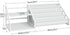 2 4-Tier TCW16WB CHOEZON Kids Bookshelf, Book Shelf for Kids Rooms, Toddler Bookshelf with Open Shelves and Sling Rack
