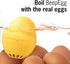 BeepEgg Basic Turquoise Egg Timer, Musical Cooker for Soft, Medium, Hard Eggs