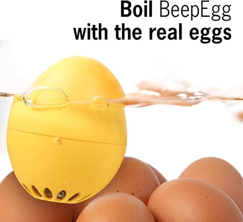 Western Beepegg Egg Timer for Boiling Eggs – Musical Egg Cooker for Soft, Medium, Hard Boiled Eggs