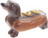 Sausage Dog in a Bun & Mustard Fast Food Ceramic Salt & Pepper Set