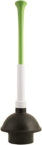 PlumbCraft 14-18-in. Stow-Away Plunger, Heavy Duty Toilet Plunger with Adjustable Handle, 7503500
