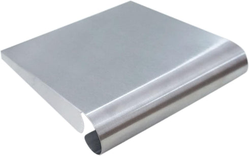Stainless Steel Food Scooper, Food Mover Spatula, Cutting-board Scraper, Dough Cutter Tool, 5.9"