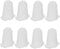 LIFKOME 8pcs Cake Frosting Tip Covers, Silicone Piping Tip Sleeves, Protective Cap Bakeware Set